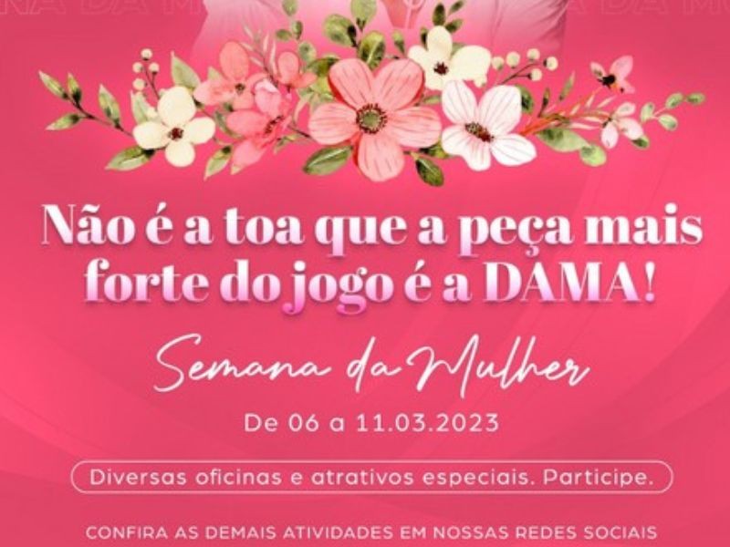 Oficina Semana da Mulher - Damas de Caridade em Gramado